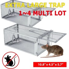 1~4 Pack Rat Trap Humane Mouse Traps Work Small Rodent Animal-Mice Catch Release picture