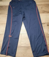 VTG 90s Y2K Nike Team Syracuse Track Pants Men Size 2XL Blue Fleece Baggy  picture