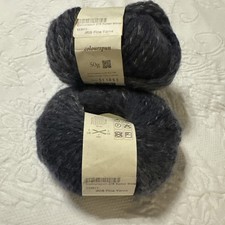 ROWAN COLOURSPUN YARN COLOR 276 Semer Water 50g Ea Lot of 2 Blue-gray picture