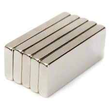 10/50/100  Super Strong Block Fridge Magnets Rare Earth Neodymium 25x10x3mm N52 picture