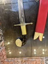 Handmade Damascus Ottoman Turkish Kilij sword, Hand Forged Replica picture