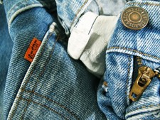 HOT VTG USA 80s Men's LEVI'S 646 BOOTCUT ORANGE TAB 532 Jeans 28 x27 (Fit 25x27) picture