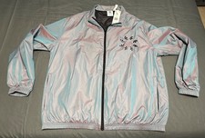 Adidas Adicolor Trefoil Track Top H35655 Multicolor Jacket Size XL iridescent picture