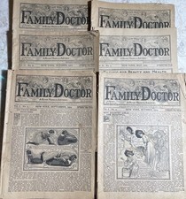 1904-1905 Family Doctor A Home Medical Adviser New York 6 Issues Beauty Health picture