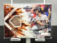 2019 Topps Opening Day #DR-BP Buster Posey Diamond Dirt Relics picture
