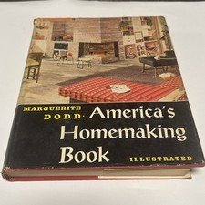 Vintage 1959 America's Homemaking Book Marguerite Dodd Hardcover Dust Jacket MCM picture