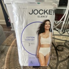 Jockey Women's Elance Brief Underwear, 3-Pack  10/3XL picture