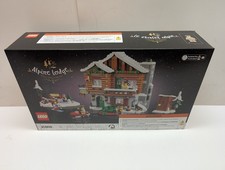 LEGO 10325 Icons: Alpine Lodge Holiday Christmas City New & Sealed w/ Shelf Wear picture