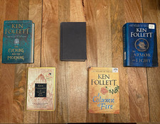 Ken Follett The Pillars of the Earth 5 Book Series  (4) Hardback  (1) Paperback picture