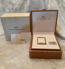 100% Authentic Vintage IWC Schaffhausen Pilot DOPPELCHRONOGRAPH Watch Box & Card picture