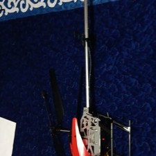 Micro RC Helicopter 3-Channel Remote Control Electric RTR Flybar Black/Red picture