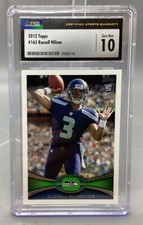 2012 Topps Russell Wilson #165 - CSG - 10 Gem Mint picture
