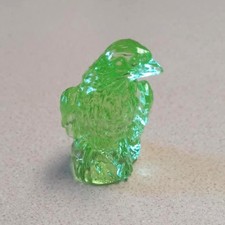 Boyd BERNIE the EAGLE. green uranium glass. picture