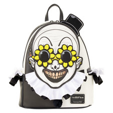 Loungefly Terrifier Exclusive Art the Clown Glow Cosplay Mini Backpack picture