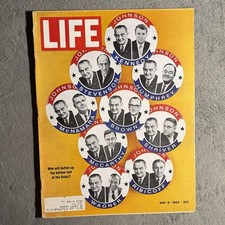 May 8 1964 LIFE Magazine Vice Presidential Sweepstakes Johnson Politics Vintage picture
