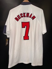 ENGLAND BECKHAM 1998-1999 ORIGINAL  JERSEY Size XL picture