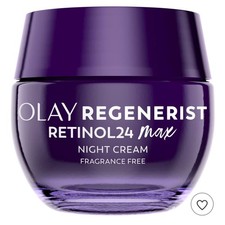 Olay Regenerist Retinol 24 MAX Night Cream Face Moisturizer - 1.7oz picture