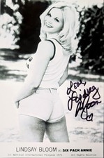 LINDSAY BLOOM Signed/Autographed 6x4 Photograph picture
