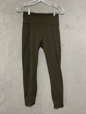 Lululemon Womens Leggings In Movement 7/8 Tight Everlux Size 6 Green LW5BPGS picture