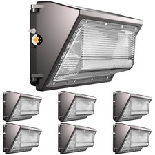Lightdot 150W LED Wall Pack 6 Pack 22500LM 5000K picture