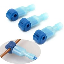 20Pcs Insulated T-Tap Wire Connectors 22-10 AWG Quick Splice Terminals picture