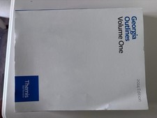 2024 Themis Georgia Bar Review Outlines Volumes 1 & 2 Set - Clean Pages picture