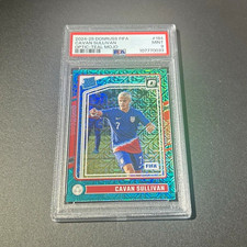 Cavan Sullivan PSA 9 Optic Rated Rookie /49 2024-25 Donruss FIFA #184 Teal Mojo  picture