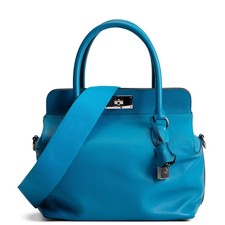 HERMES Evercolor Verso Toolbox 26 - Bleu Zanzibar/Malachite picture
