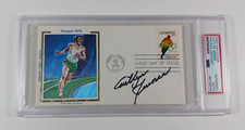 Bruce Jenner Caitlyn Jenner Signed 1976 First Day Cover USA Olympic Champion PSA picture