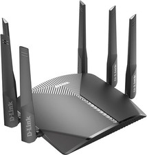 D-Link WiFi Router AC3000 Mesh Smart MU-MIMO Tri Band DIR-3040-US - Black picture