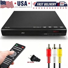 1080p DVD Player All Region Free DVD CD USB Player with AV+RCA Output US O1V2 picture