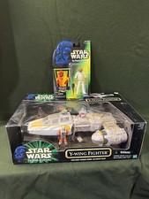 Star Wars POTF Y-Wing Fighter with Rebel Alliance Pilot MIB + Admiral Ackbar NIB picture