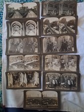 Stereoview International View Decatur Il Lot Of 11 Historical Places Inventions picture