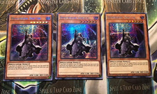 *** 3X DIMENSION SHIFTER 3X *** PLAYSET PRISMATIC SECRET RARE TN19-EN012 YUGIOH picture
