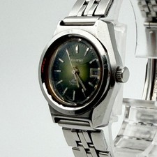 Orient Mini Crystal Y497-30801 Date Automatic Watch Wrist 15.5cm/6.1in picture