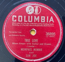78 rpm Blues Columbia 36895 Memphis Minnie & Son Joe picture