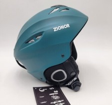 ZIONOR H1 M: 55-58cm Ski Snowboard Helmet Air Flow Control Adjustable H1 Green picture