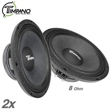 2x Timpano TPT-MD12 PRO Audio Midrange Loudspeakers 12 Inch 8 Ohm 2000 Watts picture