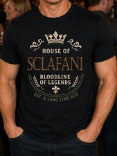 Sclafani Family Name Men's T-Shirt Reunion Birthday Gift S-5XL picture