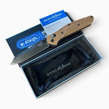 Benchmade Knives 940 Osborne Brass Aluminum S30V Folding Knife USA Made EDC picture