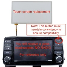 2021-2023 Nissan Versa REPLACEMENT 7inch TOUCH-SCREEN glass Digitizer NAVIGATION picture