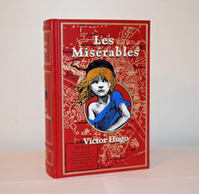 NEW Les Miserables by Victor Hugo Leather Collectible Hardcover Deluxe picture