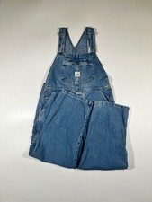 Lee Dungarees Vintage Denim Bib Overalls Wash Riveted Workwear Unisex picture