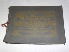 VINTAGE 1905 DER DEUTSCHE JAG FIRST GERMAN DAY  SCHENECTADY NY SOUVENIR PROGRAM picture