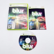 Blur (Microsoft Xbox 360, 2010) Complete W/Manual Tested picture