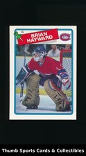 1988-89 O-Pee-Chee #195 Brian Hayward Montreal Canadiens NM picture