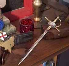 Vintage Toledo Spain España Souvenir Large Sword Letter Opener picture