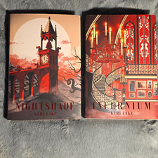 Keri Lake The Nightshade Duology Signed Bookish Box Exclusive Luxe HC Set picture
