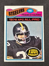 1977 Topps Franco Harris All-Pro #300 STEELERS HOF LEGEND picture
