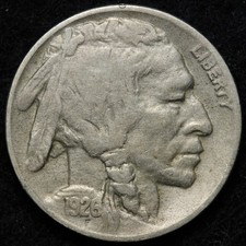 1926-D Buffalo Nickel VF+ E275 UWTHP picture
